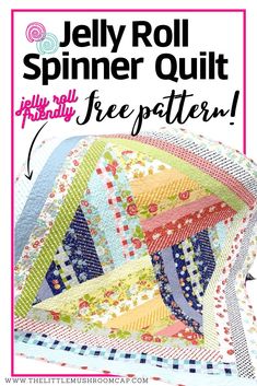 the jelly roll quilt pattern is featured in this article