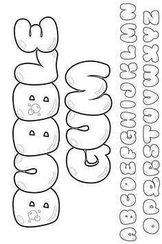 the letter g is for doughnuts coloring page