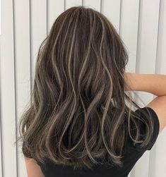 Korean Hair Color, Hair Streaks, Brown Hair Balayage, Hair Stylies, Haircuts Straight Hair