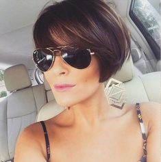 Short Bob Haircuts, Haircut And Color, Penteado Cabelo Curto, Hair Length, Hair Today, Short Bob