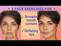 WHAT IS AGING YOUR LIPS? 3 anti-aging face exercises to lift downturned lips/Blush with me face yoga - YouTube Face Massage Anti Aging, Face Massage Techniques, Chin Exercises