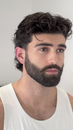 The Best 25 Modern Mullet Haircuts for Men (Detailed Gallery) | 25 Trendy Modern Mullet Haircuts for Men: The Ultimate Guide To New Mullet Hairstyles Men’s Wavy Hairstyles Medium, Thick Beard Styles For Men, Wavey Hair Styles Long Men, The Flow Mens Hairstyle, Mullet Hairstyle Mens With Beard, Mens Haircut Long Face, Big Head Hairstyles Men, Mens Hairstyles Long Wavy, Oval Face Hairstyles Mens Long