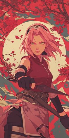 Sakura Naruto Wallpaper, Sakura Haruno Art, Anime Naruto Sakura, Anime Naruto Wallpaper, Naruto Painting, Fan Art Anime