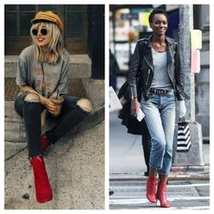 Re A, Strong Colors, Red Shoes, I Don T Know, Don T Know, Military Green, Outfit Ideas, Fan