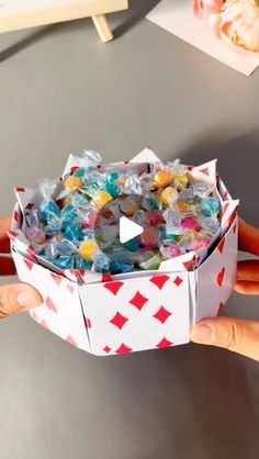 paper crafts creator on Instagram: "Title: Creative Candy Bowl Made From Playing Cards

#candybowl #playingcardcraft #diybowl #creativeideas #handmadecraft #recycledart #papercraft #diyprojects #homemadebowl #simplecraft #cardart #upcycledcraft #craftingfun #bowlideas #diydecor" Playing Card Crafts, Diy Bowl, Folding Paper, Candy Bowl, Recycled Art, Upcycled Crafts, Card Art, Easy Crafts, Handmade Crafts