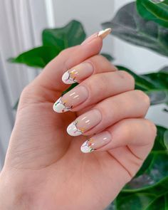 Kutek Disney, Cute Simple Nails, Nagel Tips, Christmas Nails Easy, Cute Christmas Nails, Christmas Gel Nails, Smink Inspiration, Gold Nail