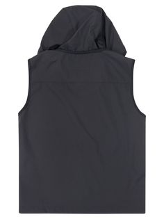 Waistcoat from the Undersixteen line with Goggle hood and full zip fastening. It is made from recycled nylon stretch softshell fabric and has front flap pockets and zipped side pockets. C. P. Shell-R, a C. P. Company proprietary softshell fabric, is made using recycled nylon yarns. The properties that distinguish the standard C. P. Shell fabric remain unchanged. - Recycled fabric - Goggle hood - Full zip closure - Front pockets, closed by flap - Zipped side pockets DESIGNER ID: 14CKOW003B005968A Technical Hooded Outerwear With Pockets, Functional Hooded Outdoor Vest, Sporty Hooded Vest For Outdoor Activities, Technical Nylon Hooded Jacket, Hooded Nylon Vest For Outdoor Activities, Sporty Hooded Fall Vest, Technical Outerwear With Drawstring Hood For Outdoor Activities, Technical Windbreaker With Adjustable Hood, Functional Hooded Nylon Vest