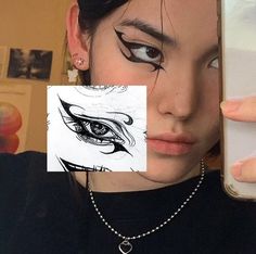 Punk Makeup, Graphic Makeup, Rave Makeup, Swag Makeup, Ethereal Makeup, Male Makeup, Graphic Liner, Edgy Makeup, Makeup Eye Looks