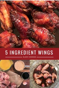 there are several different types of chicken wings