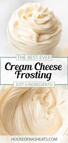 the best ever cream cheese frosting just 4 ingredients