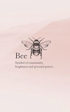 a bee with the words bee on it's back and an image of a bum in