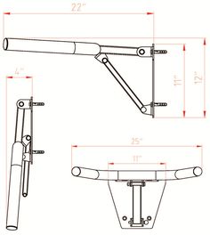 an image of a bike frame with measurements for the handlebars and seatposts