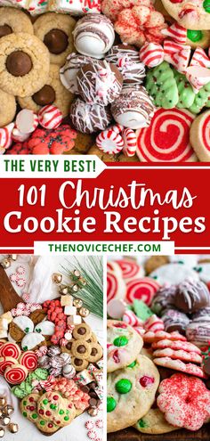 the very best christmas cookie recipes for cookies and other holiday treats to bake or bake