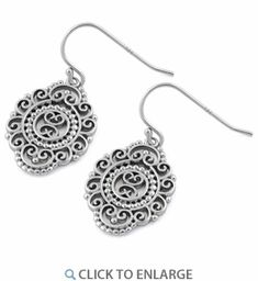 Sterling Silver Bali Dangle Earrings Silver Earrings Online, Wholesale Earrings, Silver Jewelry Box, Gold And Silver Bracelets, Silver Jewelry Earrings, 925 Sterling Silver Earrings, Hook Earrings, Sterling Silver Charm, Sterling Earrings