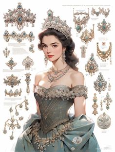 Manhwa Clothing, Royal Costume, Royalty Fashion, Fashion Drawing Sketches, Royalty Aesthetic, Fairytale Fashion, Old Fashion Dresses, Female Character Inspiration, Fantasy Dresses