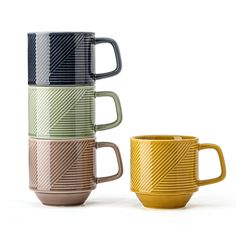 PRICES MAY VARY. Stackable Coffee Mugs: The mugs are designed to be stackable, and stacked mugs can save space and keep the coffee corner tidy Limit Capacity 13 Ounces: Normal capacity 10-11 ounces, whether it is cappuccino or latte, chocolate, hot milk, they can meet your needs More Comfortable Handle: The large handles of cups have been optimized by designers, making it more comfortable to hold and move, without worrying about burning your hands, allowing you to enjoy your favorite hot drinks Specialty Coffee Drinks, Coffee Mugs Set, Mocha Latte, Mug Holder, Mug Warmer, Green Mugs, Cappuccino Cups, Large Coffee Mugs, Mug Art