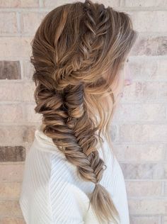 Winter Wedding Hair, Fall Wedding Hairstyles, Side Swept Hairstyles, Side Hairstyles, Hairstyle Look, Back To, Box Braids Hairstyles