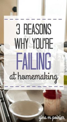 Here's a little homemaking 101 and some tips for when you feel like a failure. It's not about having the perfect schedule or the best ideas; the modern Christian homemaker just needs a little humility and a heart to learn. #ChristianMoms #MomEncouragement #HomeSweetHome #homemaking Kingdom Marriage, Homemaker Schedule, Monthly Cleaning, Happy Homemaking, Mommy Things, Classy Lifestyle, Christian Homemaking, Homemaking Tips