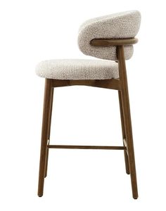 Nordic Light Luxury Solid Wood Bar Chairs Modern Home Kitchen High Bar Stools Designer Fabric Kursi Bar, High Bar Stools, Furniture Storage Cabinets, Ideas Casa, Wood Bar, Modern Bar, Modern Bar Stools, Kitchen Islands, Entryway Furniture