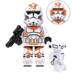 Lego Minifigures | 212th Attack battalion Clone trooper - New Lego Star Wars Minifigures Delsbricks.com 212th Attack Battalion, Star Wars Minifigures, Lego Collection, Organic Compounds, Clone Trooper, Cool Themes, Building Blocks Toys, Sci Fi Movies, Block Toys