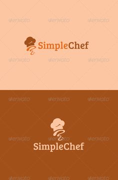 the simple chef logo is shown here in this image, it appears to be made from wood