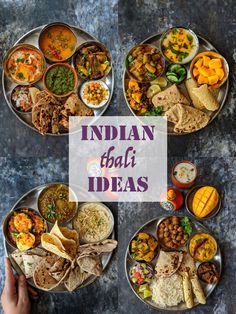 Every region in India has its own version of thali meal. We have got for you 10 Indian thali meal ideas for every day meal menu. Butter Chicken Recipe Indian, Indian Thali, Plats Healthy, Vegetarian Indian, Indian Cooking Recipes, Party Food Platters, India Food, Chutney Recipes