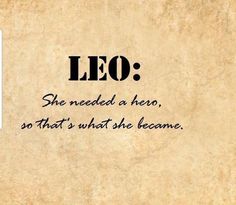 the quote leo is written in black ink on parchment paper