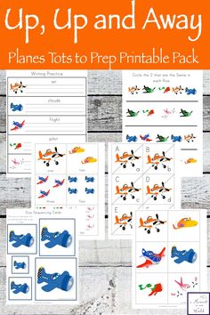 Plane Math, Kids Math Activities, Jet Kids, Counting Activities Preschool, Airplane Activities, Are You My Mother, Clip Art Freebies, Dot Marker Activities, Preschool Counting