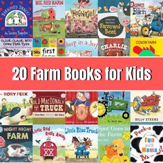 the top 20 farm books for kids