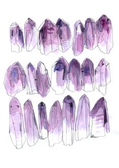 an image of clothes drawn in watercolor on paper