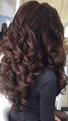 Perm With Big Rods Curls, Regular Perm, Ringlets Hair, Long Hair Perm, Spiral Perm, Curled Hair, Super Hair, Effortless Hairstyles