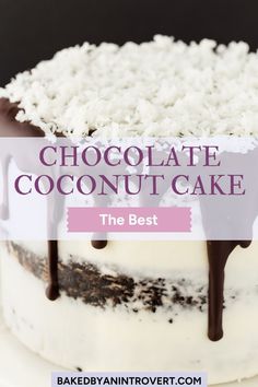 the best chocolate coconut cake recipe