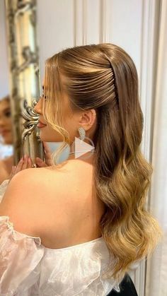 ✓✓✓braided hairstyles, braid hairstyles, braided hairstyles easy, Hairstyle According To Dress, Bridesmaid Hair And Make Up, Hairstyle For Prom Long Hair, Hairstyles For Weddings Long Hair, Hair For Long Dress, Elegant Hairstyles For Women, Evening Gown Hairstyles Classy, Cute Hairstyles For Long Black Hair, Hair Inspo For Wedding