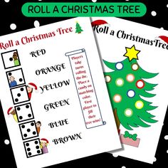 roll a christmas tree and roll a christmas tree game