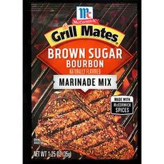 mccormick's grill mates brown sugar bourbon marinade