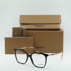 FREE PRIORITY SHIPPING & FREE RETURNS ON DOMESTIC ORDERS Sunglasses Eyeglasses New Arrivals Feedback About US Contact Us Sunglasses Eyeglasses New Arrivals Feedback About US Contact Us NEW BURBERRY BE2367 3853 Black 54mm Eyeglasses   Additional information: Brand BURBERRY Glasses Type Frame Material Acetate UPC 8056597704779 Color Code 3853 Gender Women Style Square Model BE2367 Temple Length 140 Bridge Size 17 Lens Socket Width 54 OUR PROMISE ✔ 100% authenticity guaranteed or your money back ✔ Free shipping and free convenient returns on all orders made within the US ✔ Orders typically shipped within 24 hours of purchase. Items ordered on weekends or holidays will be shipped the next business day ✔ All items are securely packaged and shipped from our US-based Distribution Center ✔ A USPS Burberry Eyeglasses, Authentic Models, Burberry Vintage, Burberry Accessories, Tortoise Sunglasses, Eyeglass Case