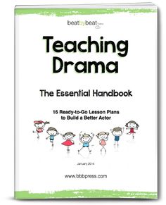 the book teaching drama, which is written in english and spanish with pictures of children on it