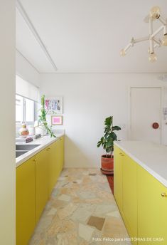 the kitchen is clean and ready to be used as a dining room or office space