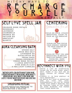 Recharge Yourself Printable - Etsy.com Candle Magik, Witchy Spells, Recharge Yourself, Jar Spells, Easy Spells, Spell Jars, Jar Stickers, Witch Spirituality, Magic Spell Book