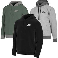 Nike Men's Hoodie Fleece Athletic Long Sleeve Gym Athletic Hooded Sweatshirt | eBay Nike Casual Outdoor Hoodie, Long Sleeve Fleece Hoodie For Outdoor Activities, Fleece Sweatshirt With Adjustable Hood, Nike Hooded Hoodie For Streetwear, Nike Hooded Sweatshirt For Streetwear, Nike Casual Hoodie For Outdoor Activities, Nike Hoodie Sweatshirt For Outdoor Activities, Nike Crew Neck Hoodie For Winter, Nike Winter Sportswear Sweatshirt