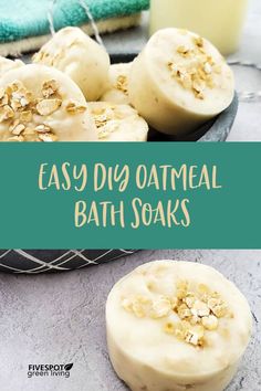 DIY Oatmeal Bath Soak Diy Oatmeal Bath, Oatmeal Bath Soak, Oat Soap, Diy Oatmeal, Bath Detox, Oatmeal Bath, Natural Beauty Recipes