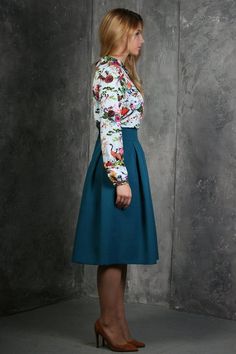 Swing Skirt, Blue Green Skirt, Women High Waist Skirt, Pleated Skirt, A Line Skirt, Cocktail Skirt, Teal Skirt Outfit, Cocktail Skirt, 1950s Skirt, Teal Skirt, Cocktail Skirts, Comfortable Skirts, Skirt A Line, Burgundy Skirt, Skirts With Boots