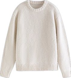 Pull Tricoté Main Vintage Blanc - Louise Vintage Pull Outfit, Sweater For Women Winter, Pull Large, Cute Winter Sweaters, Warm Leggings, Sweater For Women, Winter Sweater, Loose Sweater, Mode Vintage