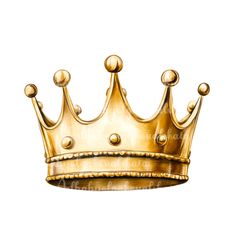 Crown Clipart, Crown Painting, Crown Illustration, Crown Png, Crown Drawing, Gold Clipart, Golden Crown, Scrapbook Materials, Web Icons