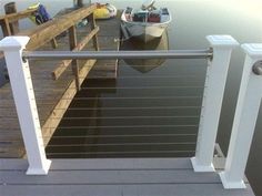 an image of a dock with boats in the water