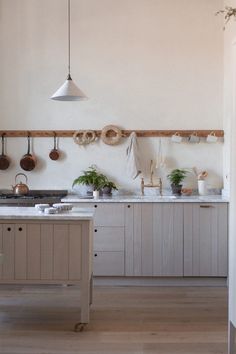 the kitchen is clean and ready for us to use in the day or night time