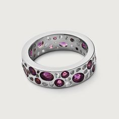 Shop Rings | Bands, Gold Rings, Solitaire Rings for Women & more – RachelGalley Rings Solitaire, Loop Necklace, Designers Jewelry Collection, Toasted Bread, Rings Bands, Diamond Evil Eye, Solitaire Rings, Amethyst Stones, Gold Vermeil Jewelry