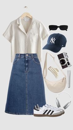 Stylish Outfits Casual, Modest Casual Outfits, Modest Outfit Ideas, Simple Style Outfits, Modest Summer Outfits, Modest Outfit