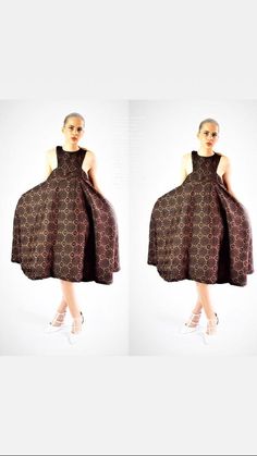 Sosome Ladies loose fit Brown texture African Ankara Print Dress Easy to wear and perfect for any Classy occasion. Beautifully constructed womens Ankara loose fit pattern dress with side seam pocket detail. One size fits upto UK 14 or USA 10 *** please note, only the brown option is available. Elegant Brown Printed Dress, Brown A-line Midi Dress For Party, Brown Printed Midi Dress, Chic Brown Printed Dress, Textured Dress, Ankara Dress, Ankara Styles, African Fabric, Ankara