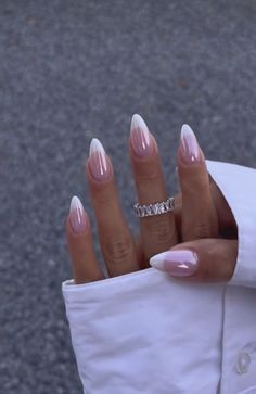 nails inspo Spring Summer Nails 2024 Almond, Structure Nails, Nail Easter, Nail Almond, Nail Chrome, Nail Simple, Nail Spring, Nail 2024, Nail Short